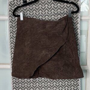 Blank NYC | Faux Suede Mini Skirt